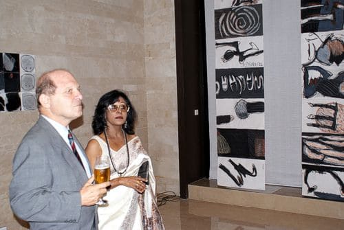 Ronny Goertner: Ausstellung in Delhi 07